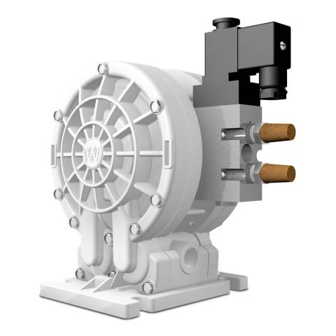 Wilden Accu-Flo™ Velocity Series Bolted Plastic Pump 6mm (1/4 inch) - A2550V