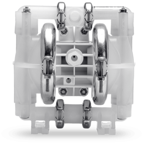 Wilden Pro-Flo® Series Clamped Plastic Pump 13 mm (1/2 inch) - P1