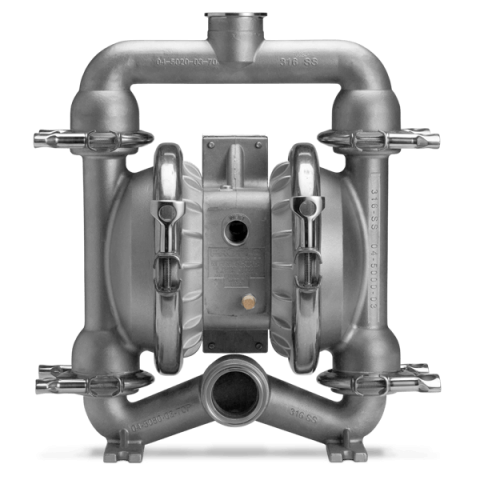Wilden Pro-Flo® SHIFT Saniflo™ FDA Series Clamped Stainless Steel Pump 38 mm (1-1/2 inch) - PS4