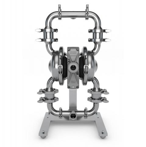 Wilden Saniflo™ Hygienic™ Series Clamped Stainless Steel Pump 38 mm (1-1/2 inch) - PS4